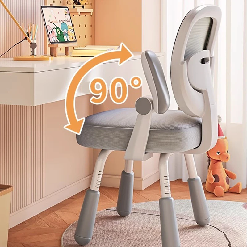 Baby Chairs Chair Girl Child Furniture Design Safety Growing Children Children's Study School Silla Kids Stool Eating Chair WJX