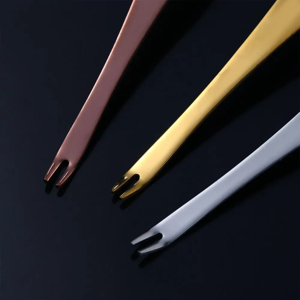 Stainless Steel Double Headed Multi-Use Thin for Crab and Lobster Lobster Spoons Seafood Utensils Crab Fork Crab Picking Tools