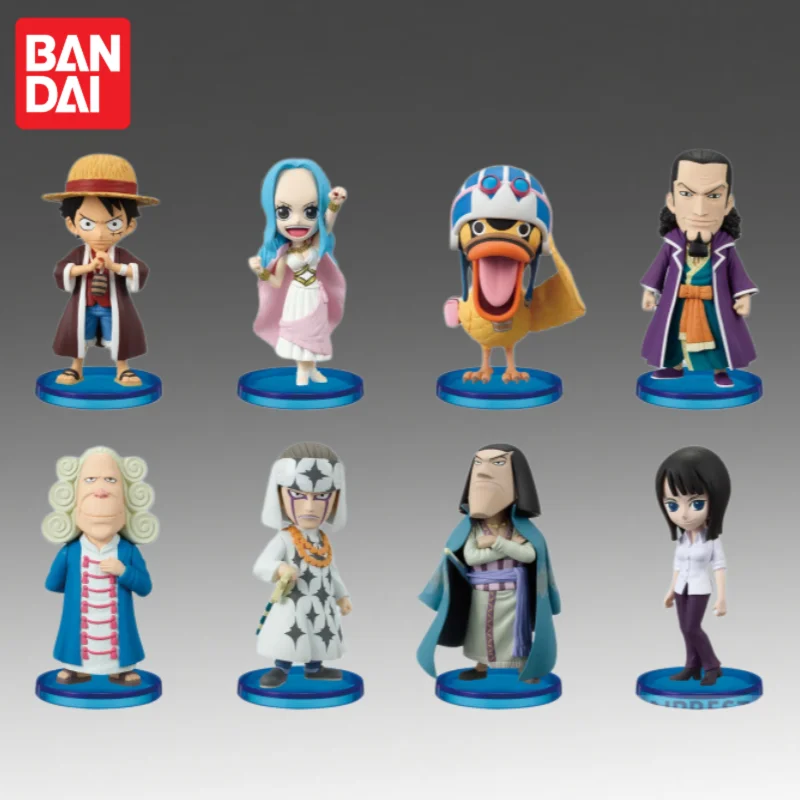 

In Stock Bandai Original Banpresto Wcf One Piece Luffy Vivi Action Figure Model Doll Brand New Boxed Anime Characters Toys Model