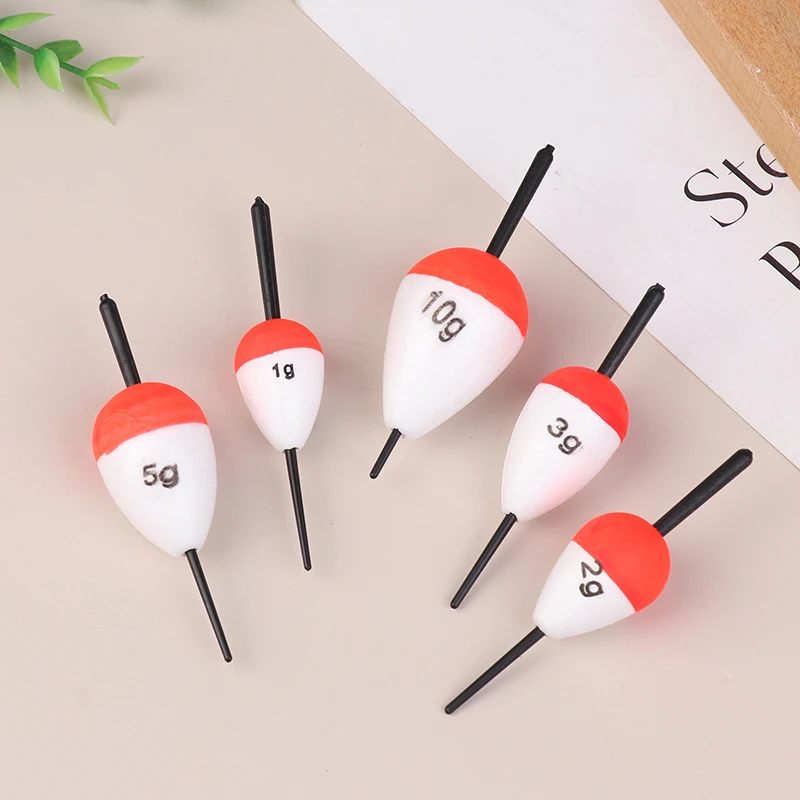 

5Pcs Foam Fishing Floats Upgraded EVA Fish Floats Bait Fishing Buoys 3g/5g/10g Buoy Flotador Fishing Accessories FishingTackle