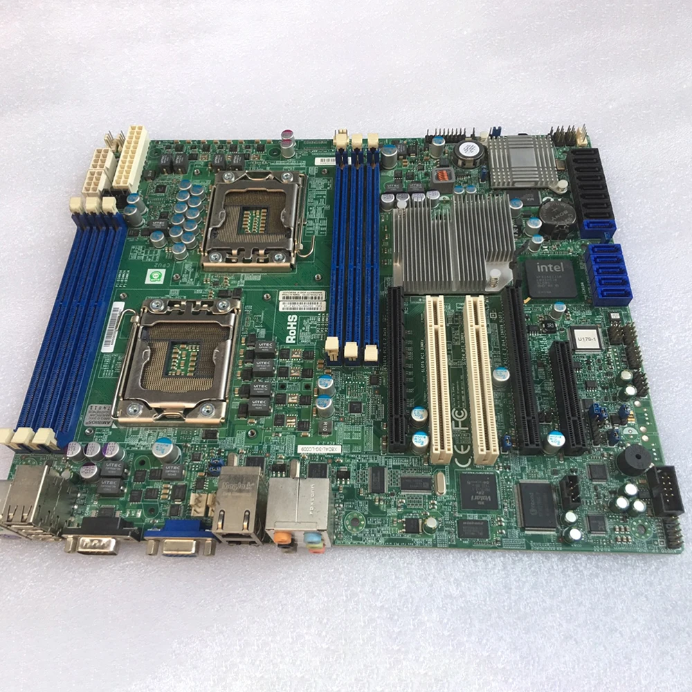 Motherboard DDR3 SATA2 PCI-E 2.0 X58 Xeon Processor 5600/5500 Series For Supermicro X8DAL-3G-LC009