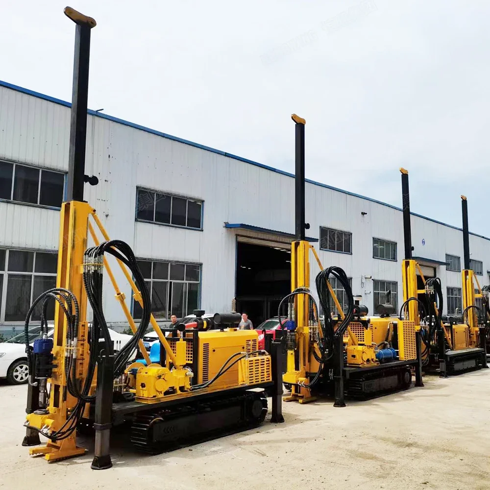 China Core Drilling Rig Machine High Efficiency Geotechnical Exploration Drill Rig Sampling Borehole Water Well Drilling Rig