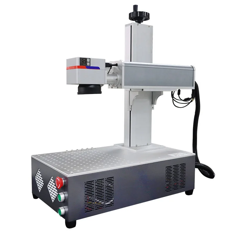 Desktop Rotary Shaft Fiber Laser Marking Machine