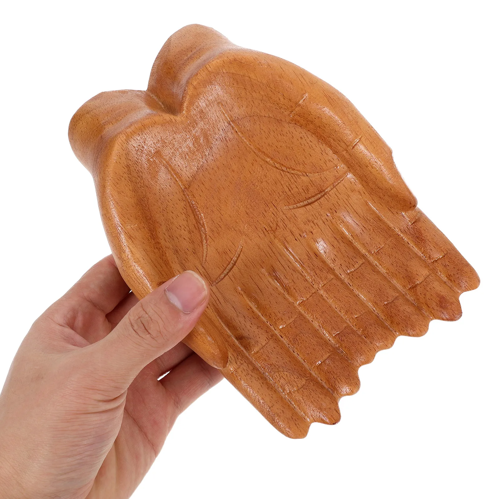 

Декоративная деревянная чаша ручной работы для прихожей, уникальная подставка для ключей, поднос для закусок, художественный декор для дома