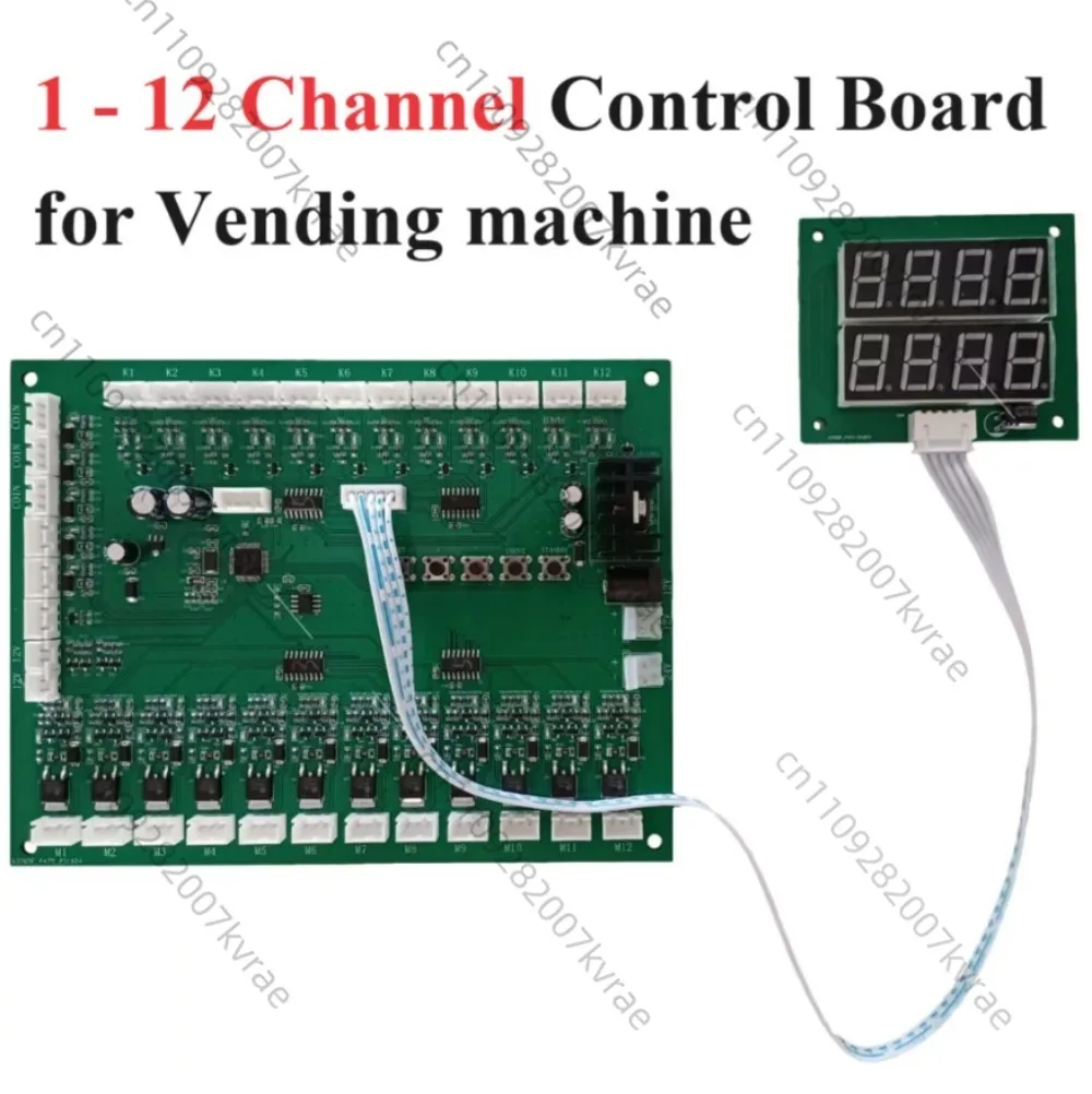 

Sensor Pulse Control Multi Channel Control Board PCB for Vending Machine, Motor, capsule
