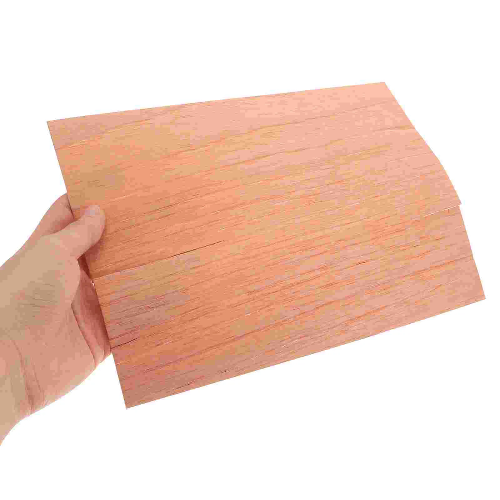 2pcs สเปน Cedar แผ่นสําหรับเก็บหลอดวีเนียร์ไม้แถบชิปอุปกรณ์เสริมสําหรับหลอด