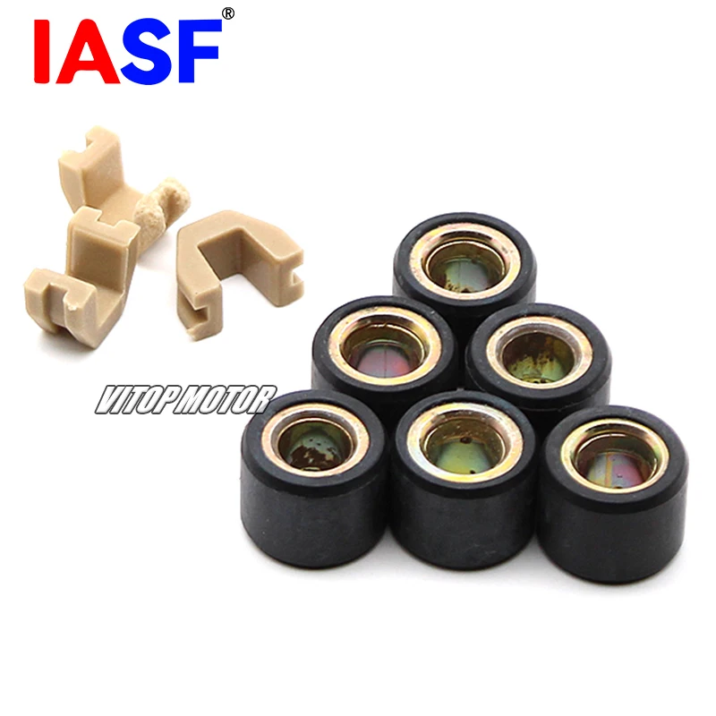 أسطوانة متغيرة الدراجة النارية IASF (18x14) 13 جرام لـ Kymco AGILITY 4T 125 R16 125/150 DOWNTOWN 125i/125 مثل 125 Move 125 GY6 125cc #3