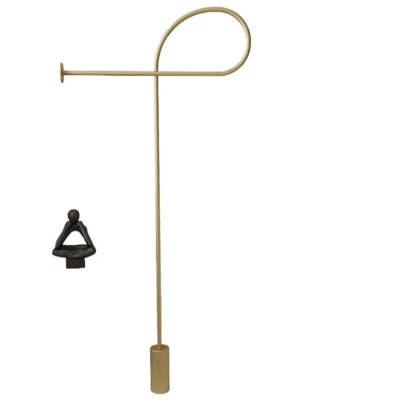 

Dali metal floor standing clothes rack, simple home interior drying rack, bedroom vertical clothes rack
