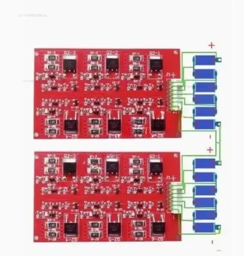 16v500F Supercapacitor 6 Series Equalizing Plate Capacitor Equalizing Limit Step-down Control Protection Plate