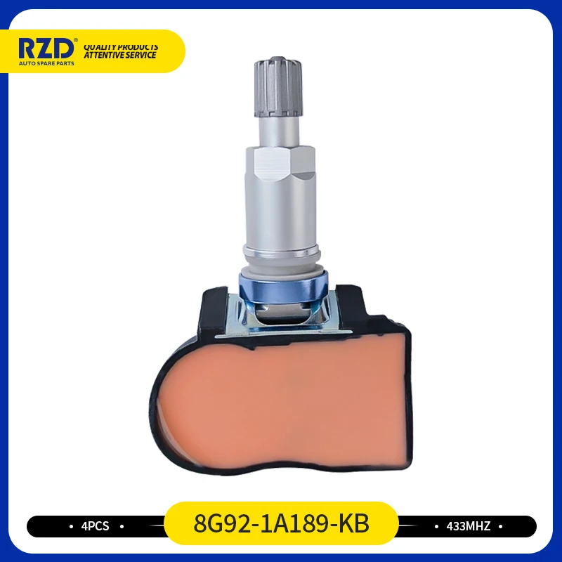 8G92-1A189-KB نظام مراقبة ضغط الإطارات لفورد جالاكسي (WA6) 1.6 1.8 2.0 S-MAX (CJ/WA6) 433MHz TPMS الاستشعار 8G921A189KB