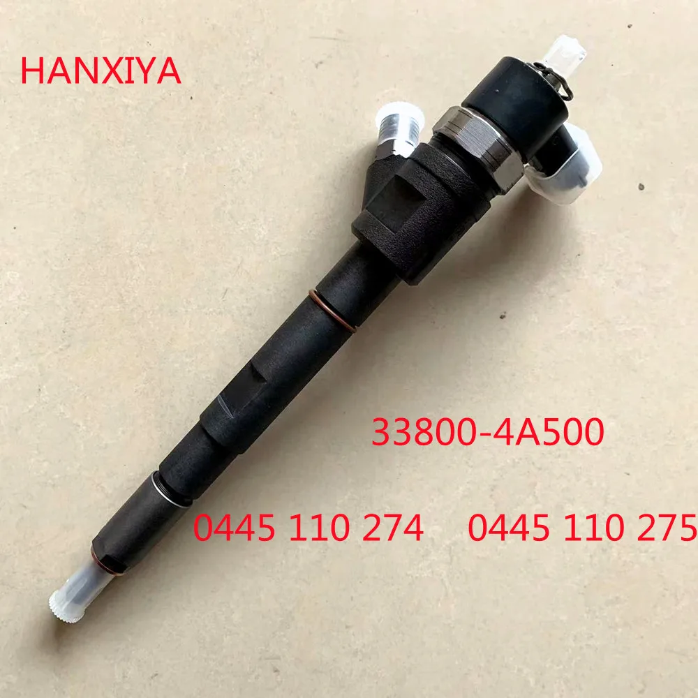 

338004A500 New Diesel Fuel Injector 0445110274 0445110275 For Hyundai H1 33800-4A500 55200259