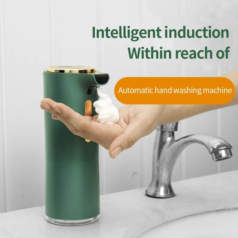 ZK20 Touch Free Automatic Inductive Soap Dispenser Portable Intelligent Induction Foam Hand Washing Tool