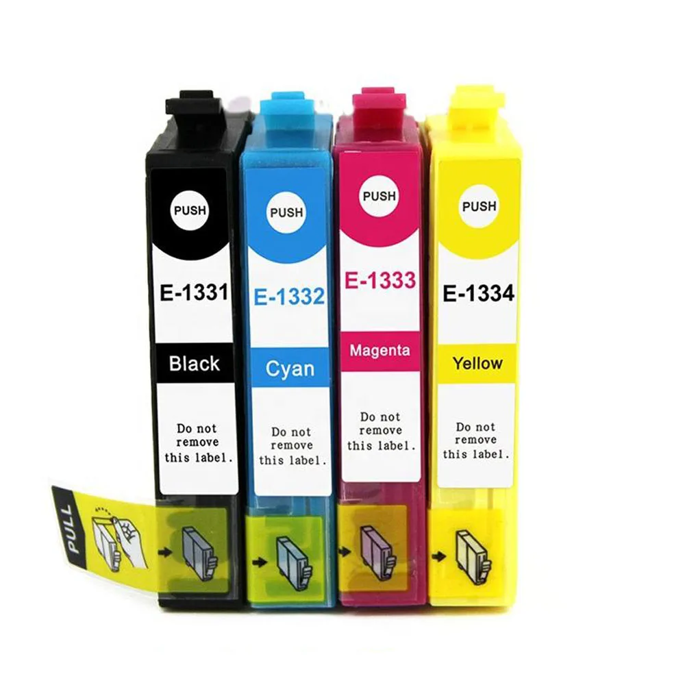 

Совместимый картридж T1331 T1332 T1334 T1334 InkJet для принтера Epson Stylus N11 NX420 T12 T22 TX120 NX125 TX129 TX420