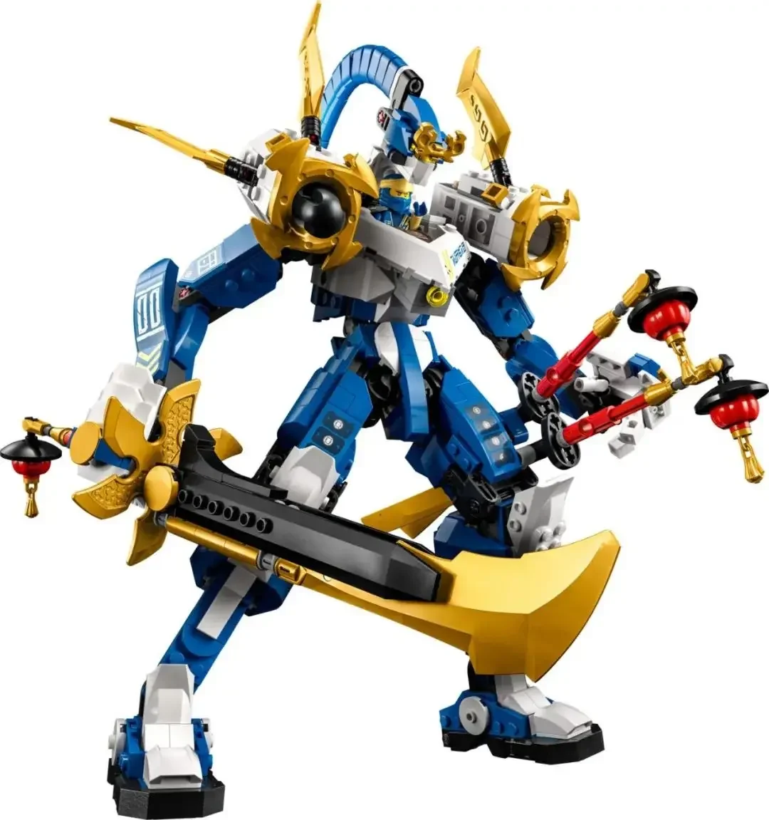 In Stocks New 831Pcs Jay's Titan Mech Building Blocks 71785 Bricks with Figures Adult Toys for Children Gifts