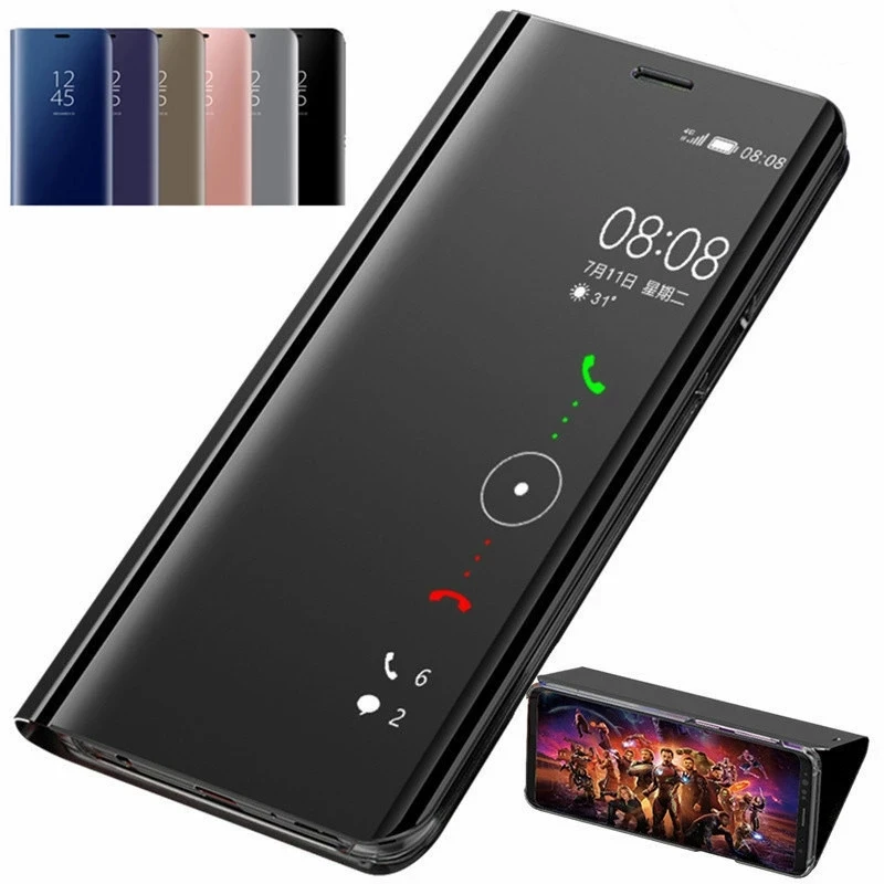 samung note20 case smart mirror stand flip case cover for samsung galaxy note 20 ultra 20ultra sansung sumsung notes 20 nota 20