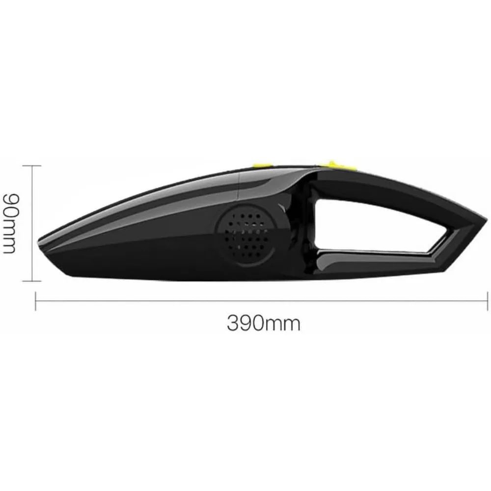 مكنسة كهربائية محمولة للسيارة مع شفط قوي لنماذج سيارات الدفع الرباعي 2015-2020، فلتر طويل الأمد للتنظيف العميق