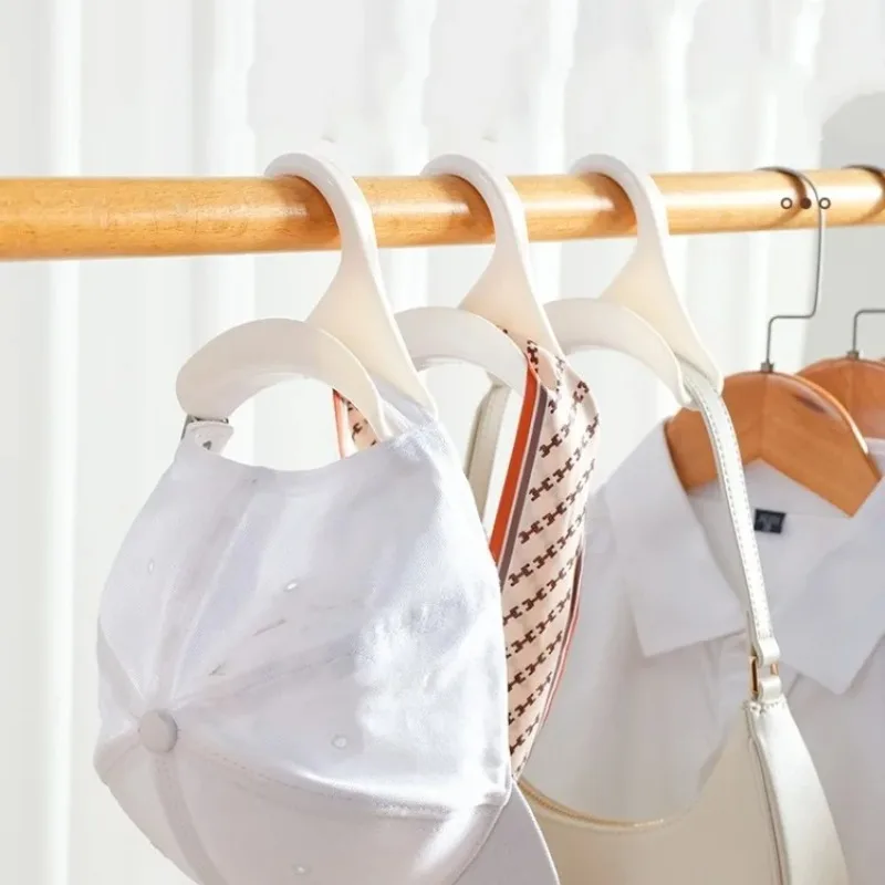 Widened Plastic Hanger Connector Stackable Space Saving Hook for Clothes Bag Hat Storage