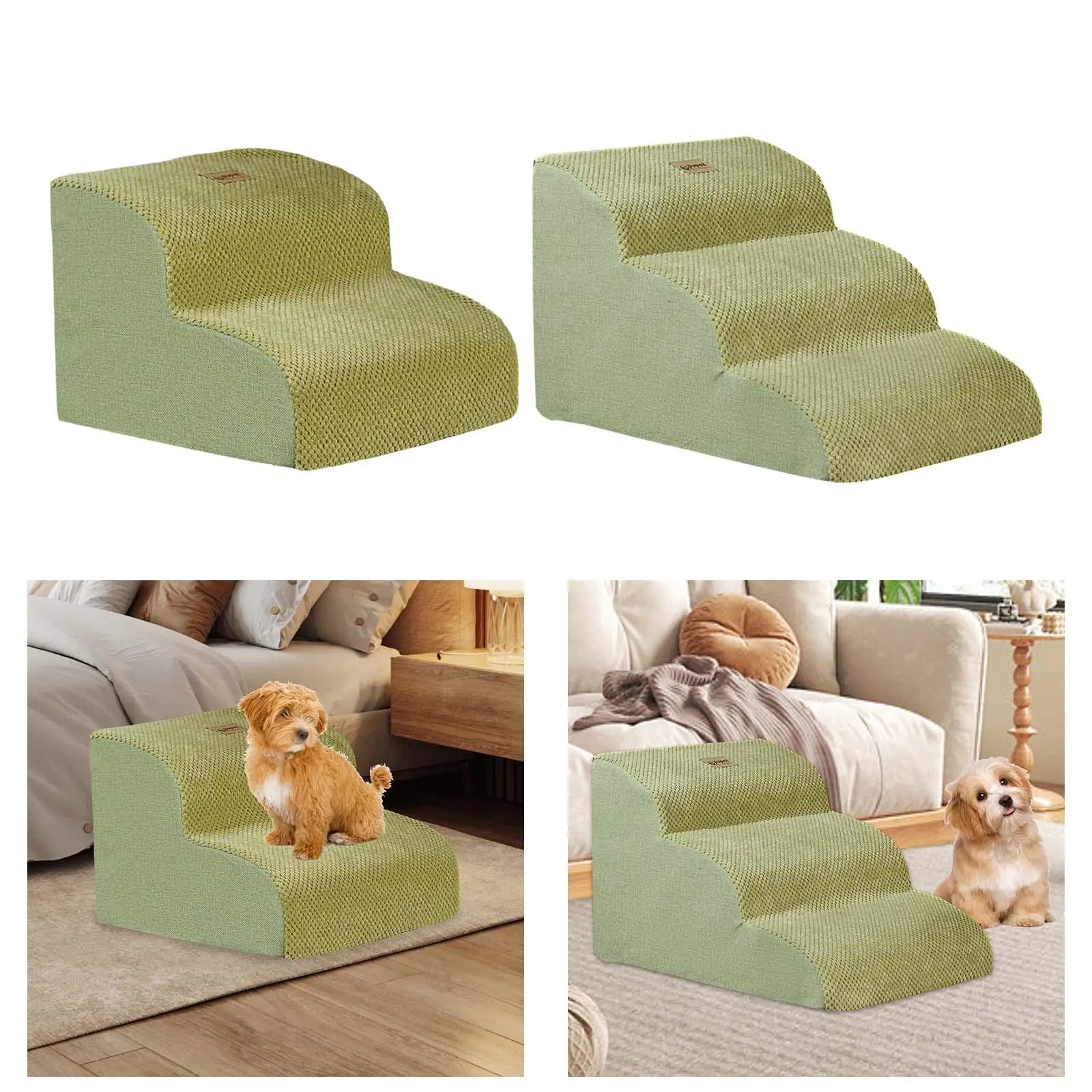 Dog Stairs, Pet Stairs for Smaller and Pets, Indoor Ramp Kitten Kitty