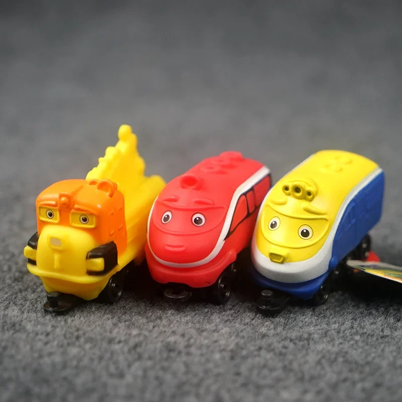 Chuggington Car Glide Trem conectável Carriage Model Toy para Crianças Presentes