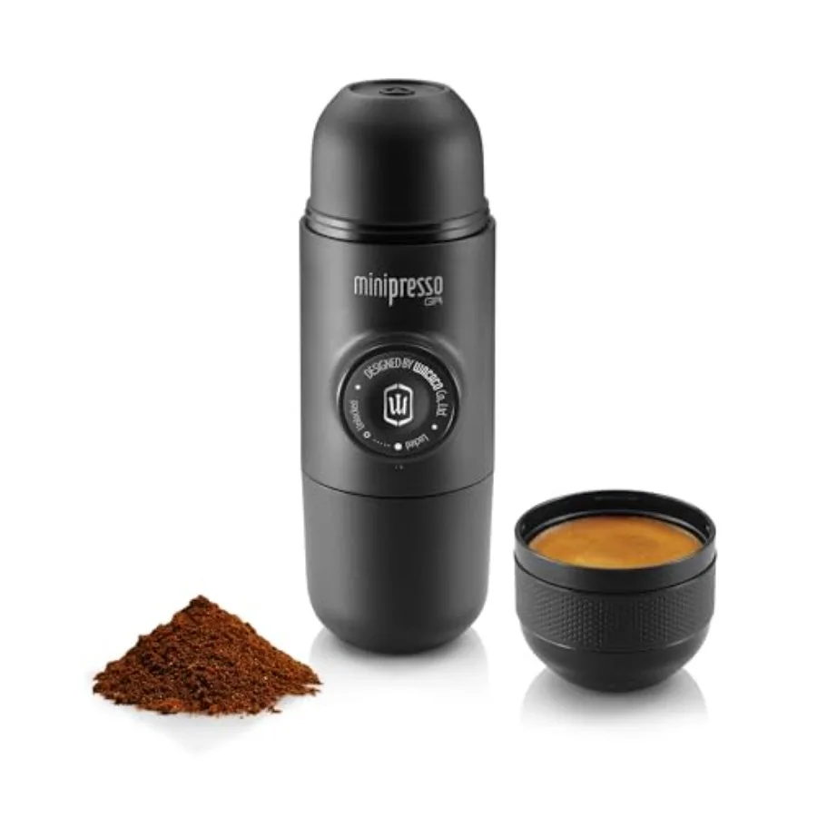 

Minipresso GR Portable Espresso Machine Compatible Ground Coffee Hand Coffee Maker Manually
