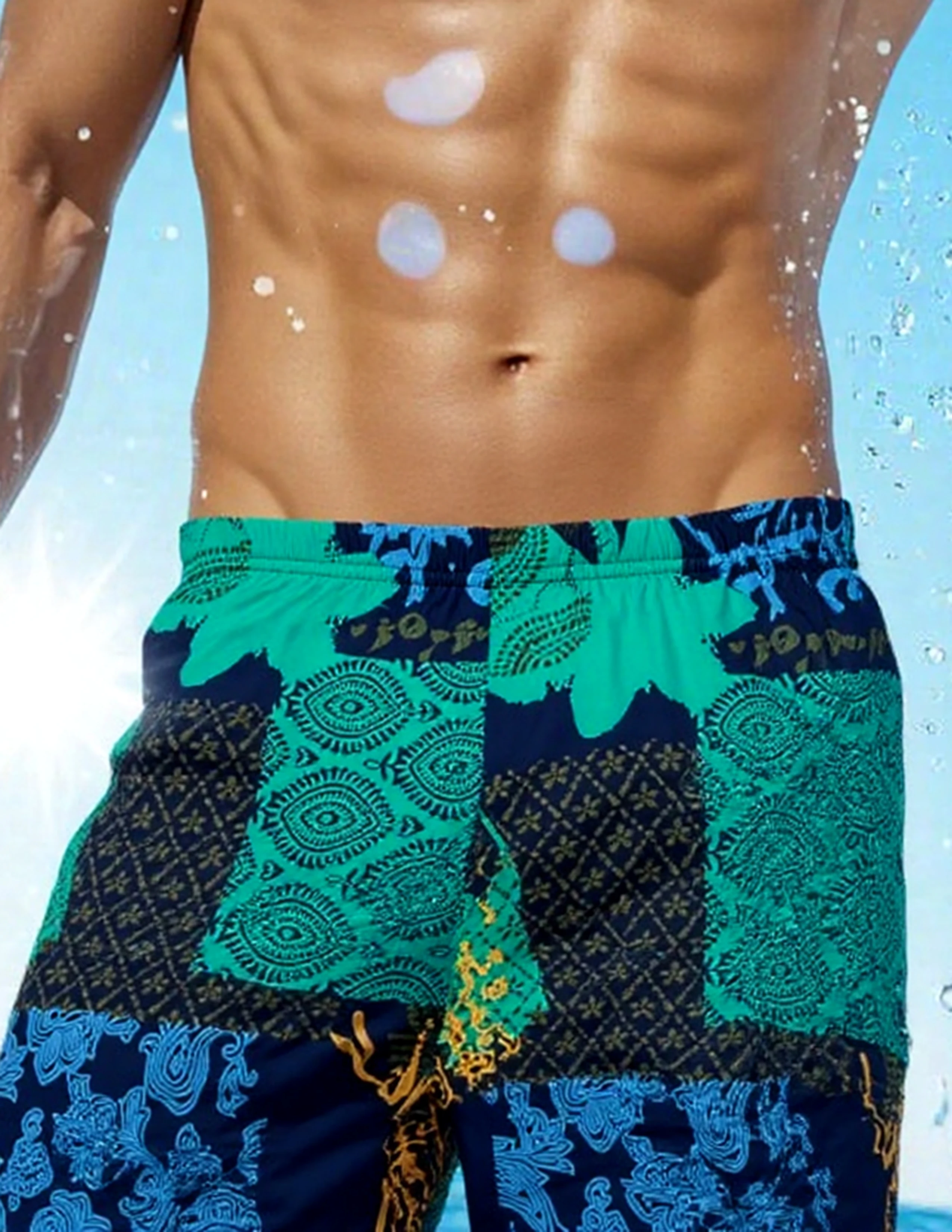 

Новые мужские шорты на лето, тонкие повседневные шорты, свободные и универсальные пляжные брюки, спортивные пляжные штаны.