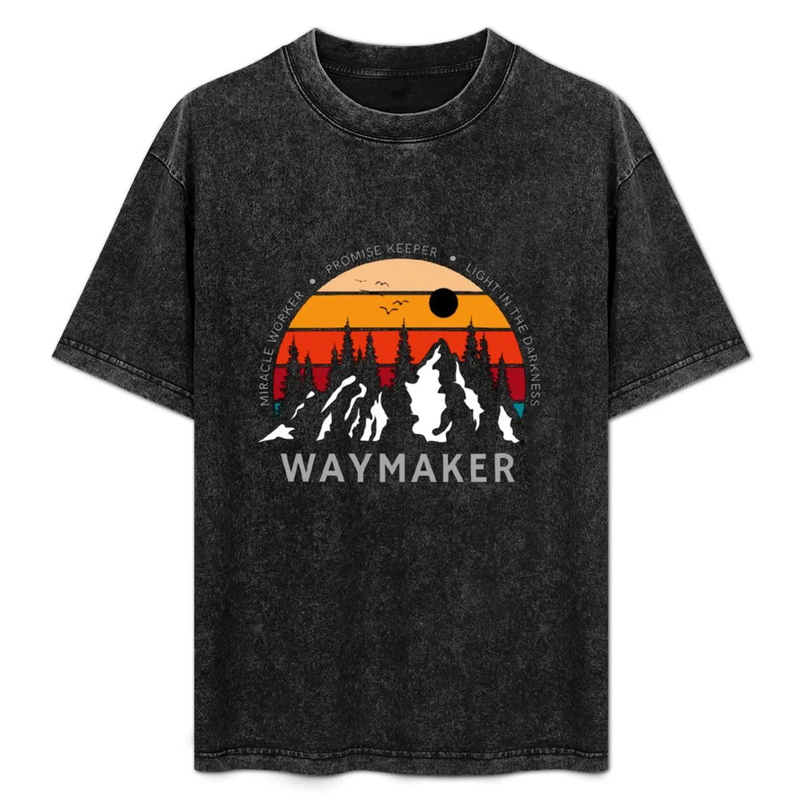 

waymaker T-Shirt summer tops Aesthetic clothing kawaii clothes baggy shirts heavyweight t shirts for men