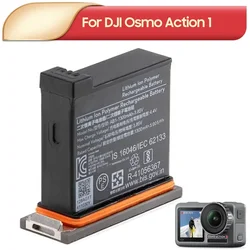Replacement Battery AB1 For DJI Osmo Action 1 Action1 Rechargeable Battery 1300mAh