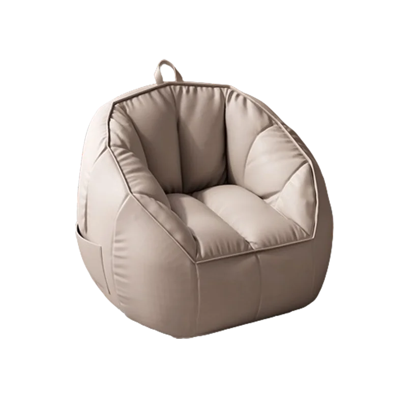 Dashdeals Small Bean Bag Sofa Black Adults Comfort Recliner Bean Bag Sofa Lazy Waterproof Asientos Inflables Garden Furniture