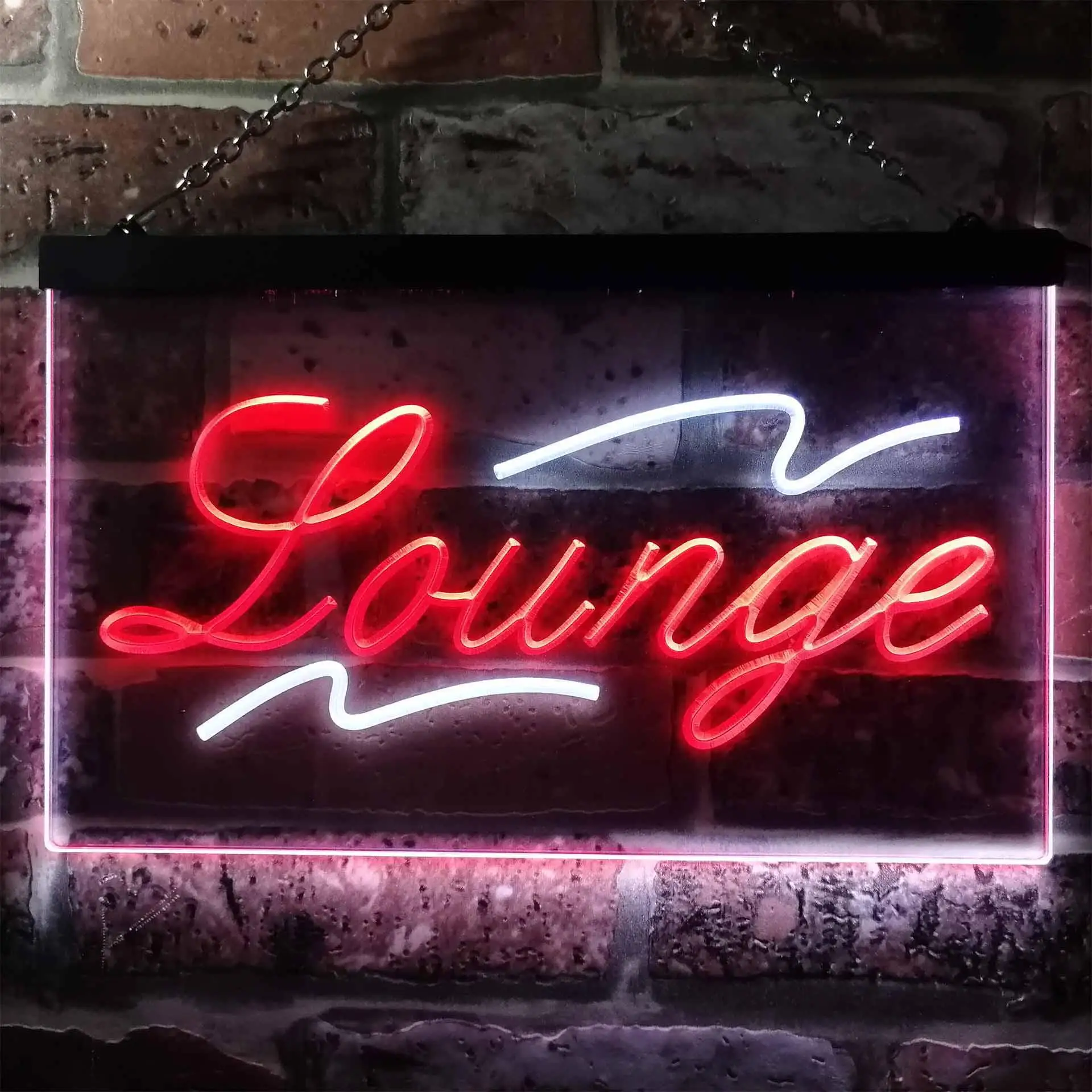 

Lounge Bar Club Dual Color Led Neon Sign st6-i0445