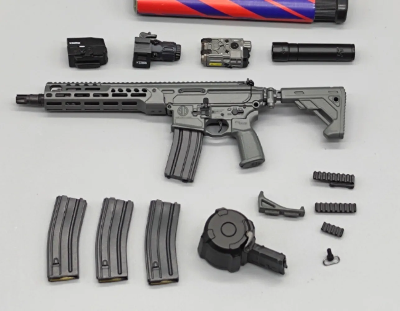 MCX-model voor ES GA1009 1/6 schaal soldaat BRAVO7-1 SAS-zeep