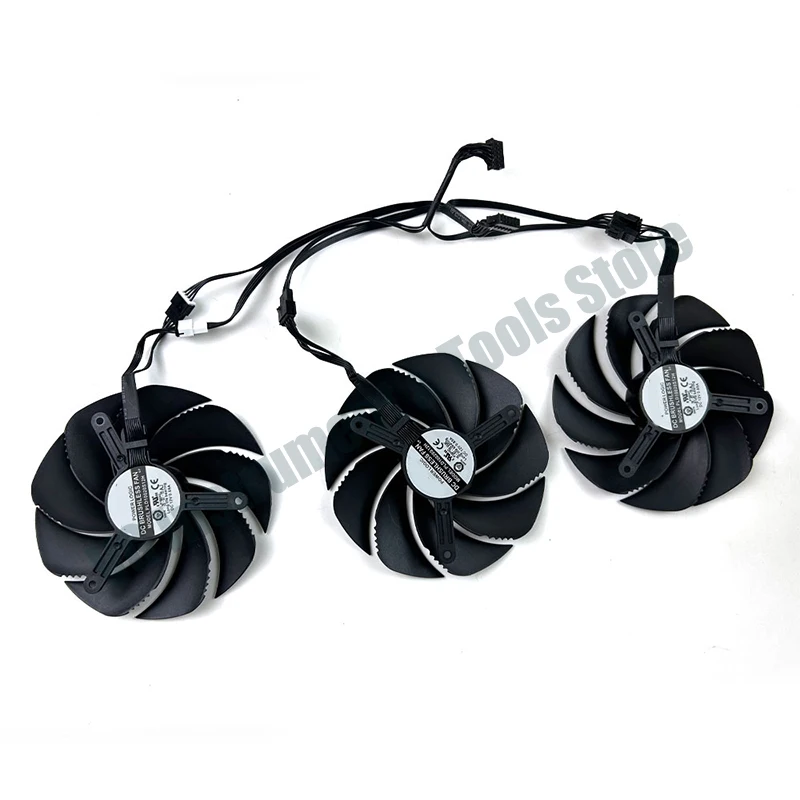 Neu: Grafikkartenlüfter 105MM 0,65A PLD10020S12H für GIGABYTE RTX 5070 5080 5090 D Gaming OC Grafikkarten – Detail 3