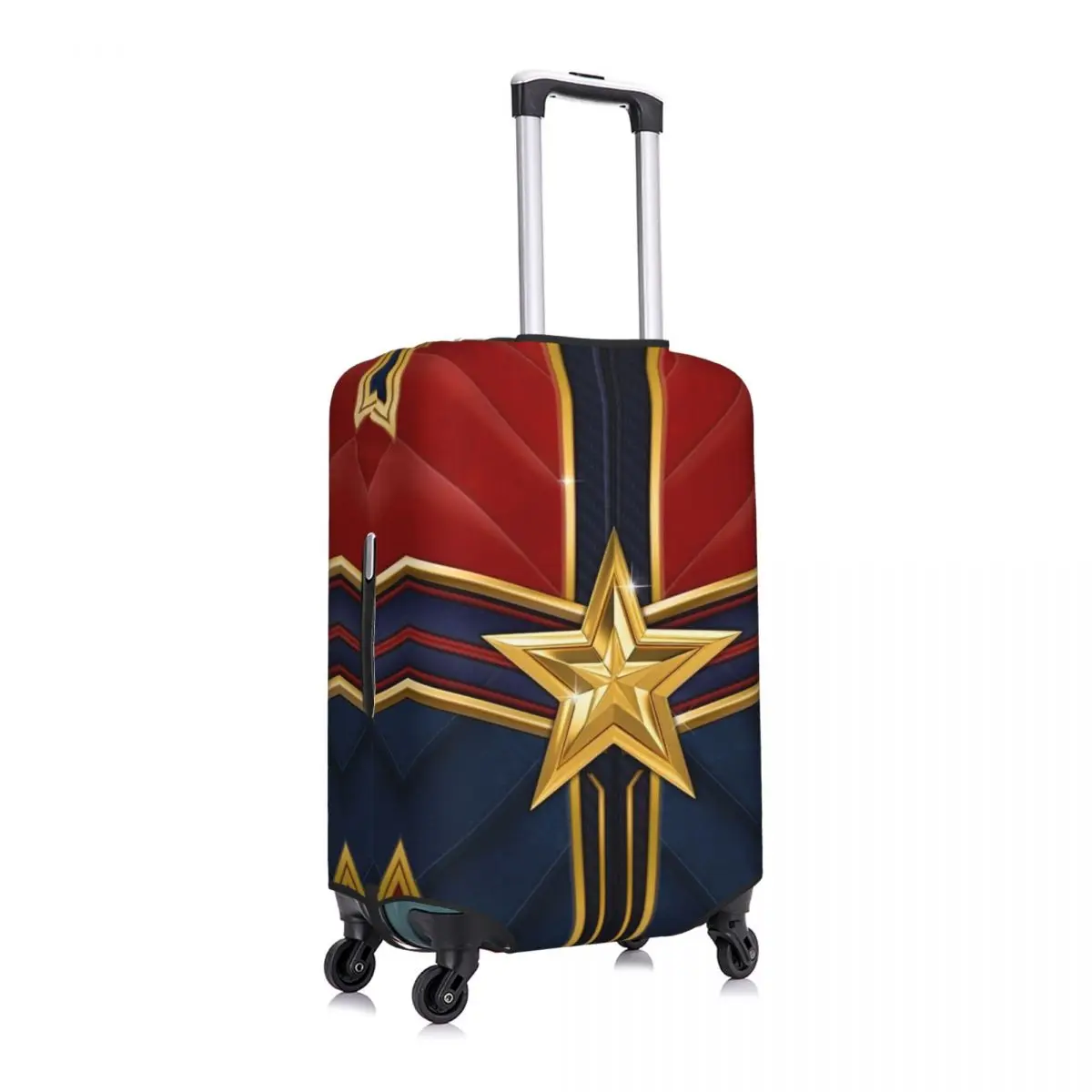 Custom Iron Man 3D Print Suitcase Cover Anime Manga Cruise Trip Flight Practical Luggage Case Protection