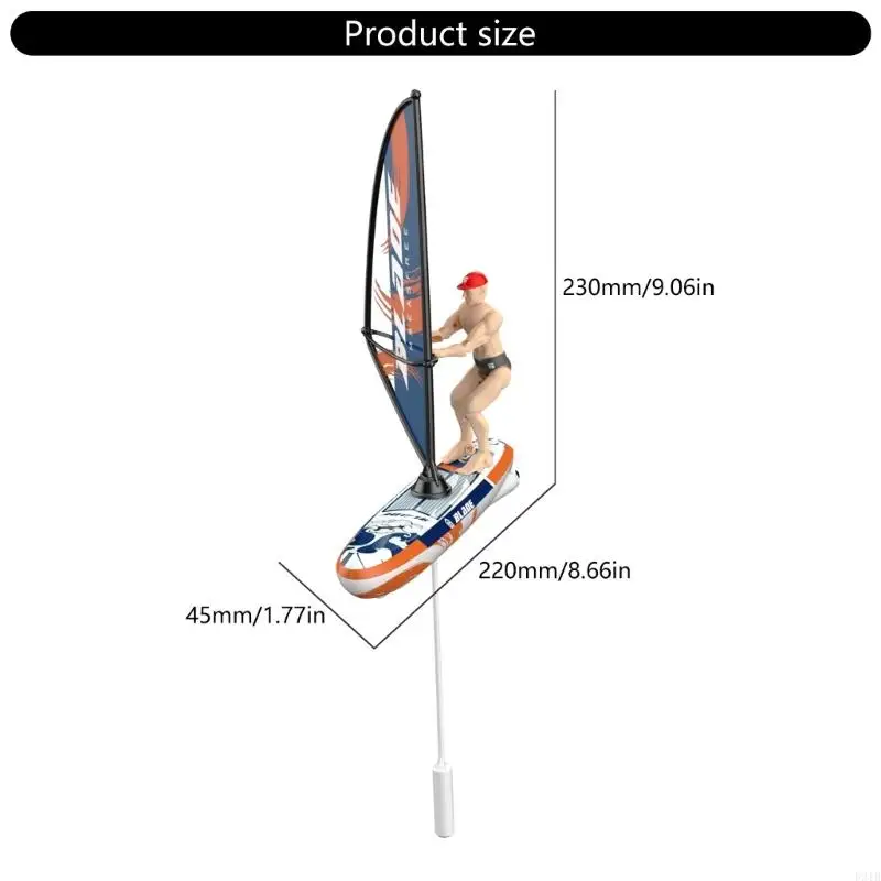 طراز القارب الرائع قارب قارب شراعي قارب التحكم عن بعد للأولاد هدايا عيد ميلاد نموذج السفينة نموذج P31B