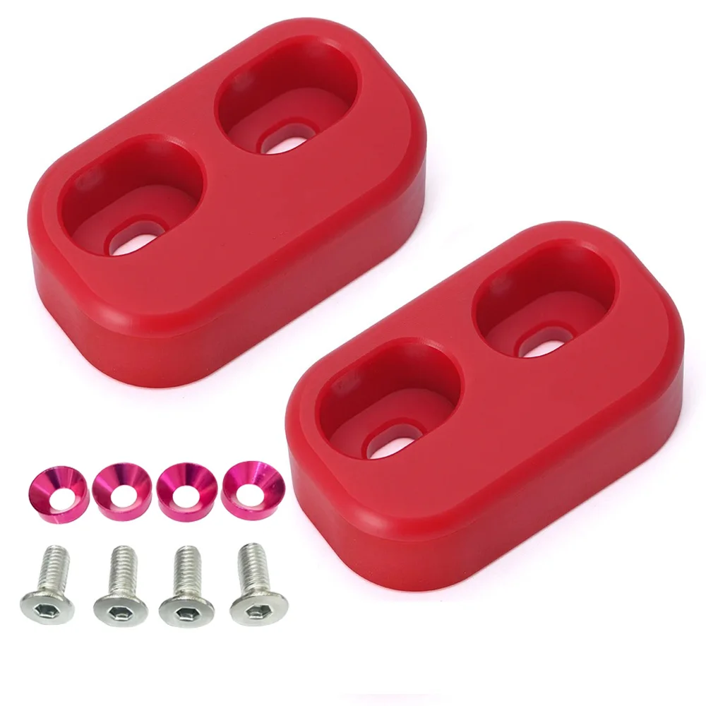 2pcs Door Lining Bushings Replacement With Washers＆Nuts For Mazda NA, NB, NC, ND MX-5 Miata Door Bushings All Miata Generations