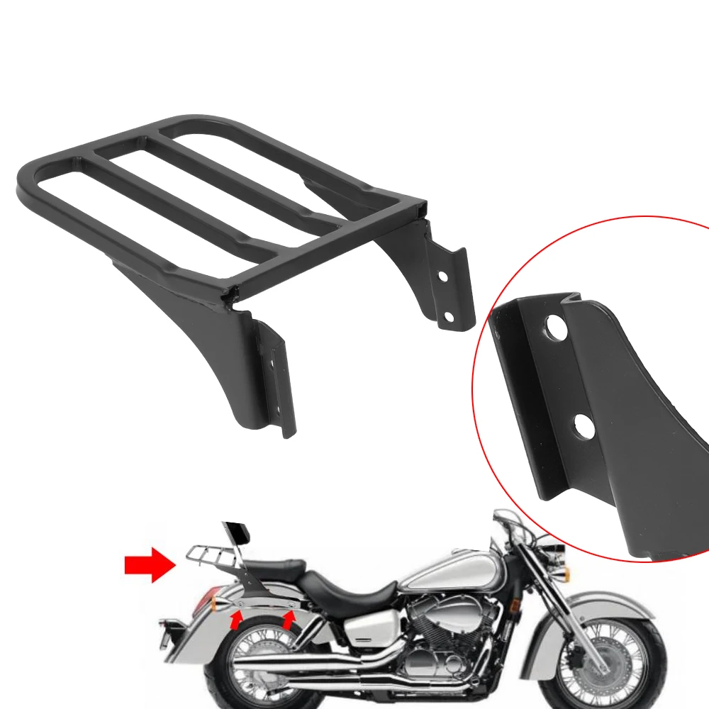 

Motorcycle Sissy Bar Backrest Luggage Rack For Harley Sportster XL883 2004-2017 Dyna Street Bob Low Rider 2006-17 Softail 84-05