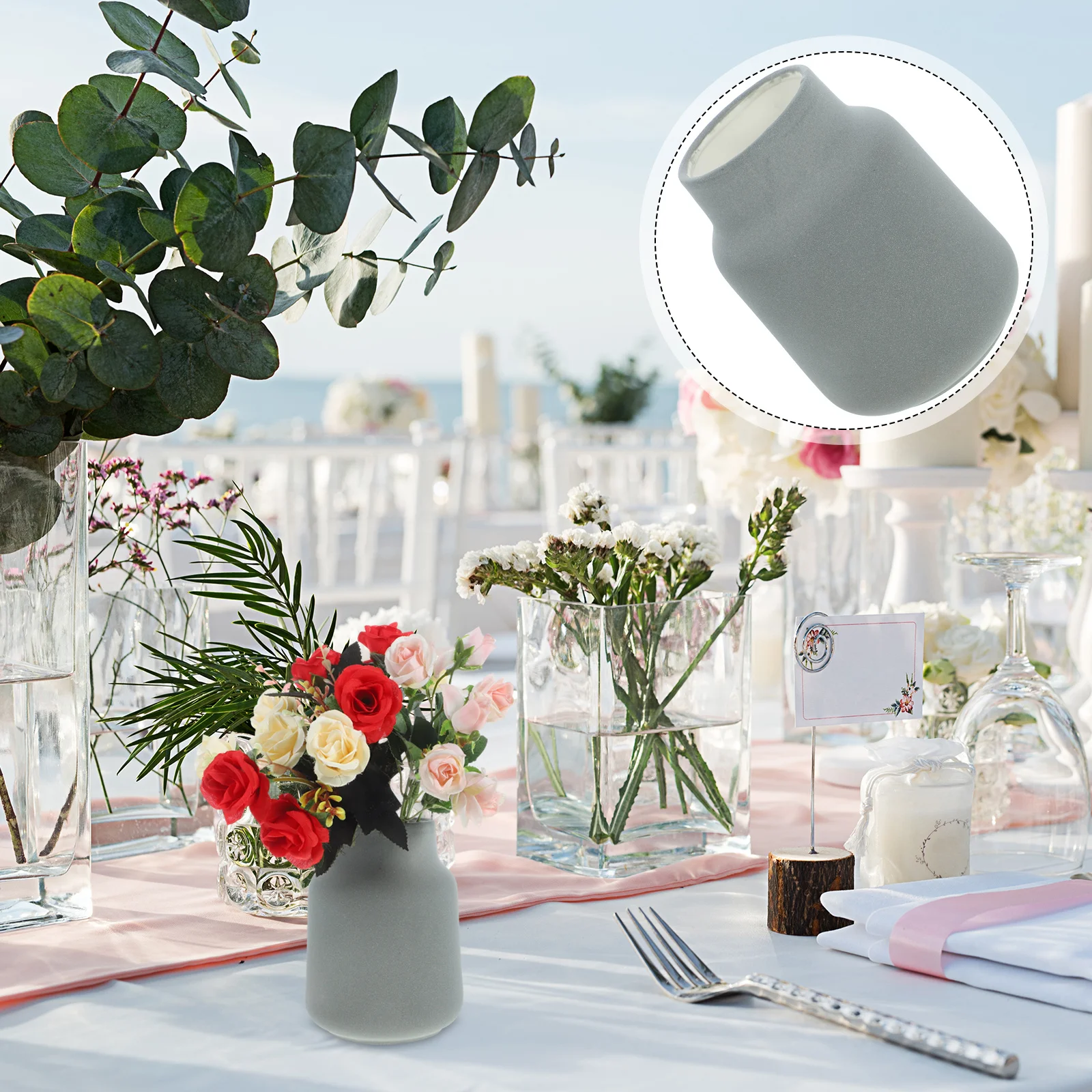 

Flower Decor Arrangement Holder Vase Pot Vases Decoration Decorative Decorate for