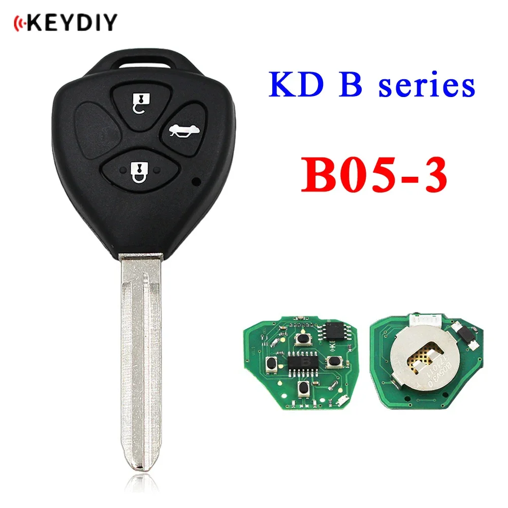 KEYDIY B Series B05-3 3 Button Universal Remote Control for KD-MAX KD900 URG200 KD-X2 Mini KD KD-MAX For Toyota Style