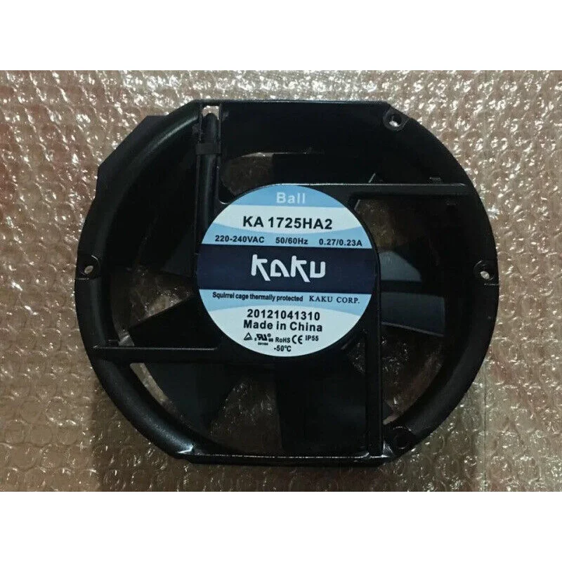 A+for KAKU KA1725HA2 High Air Volume High Temperature Resistant Waterproof Fan #F22