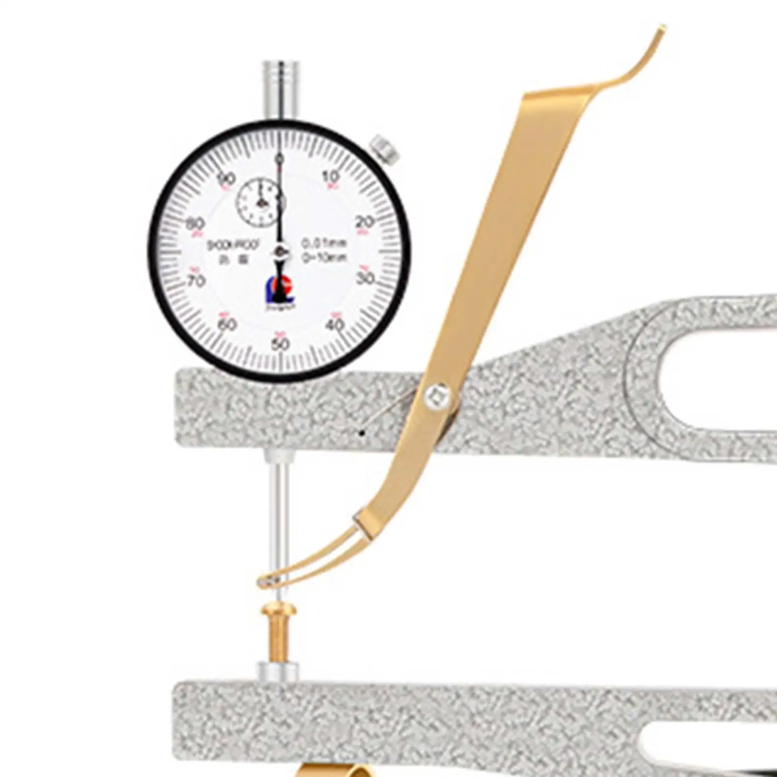 Luthier Violin Thickness Gauge Dial Indicator Aluminum Tool 4/4 Size Measuring Caliper for DIY Violin Craft