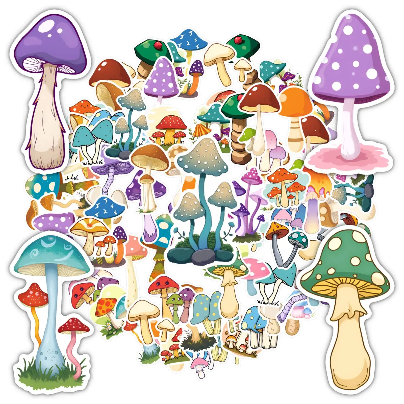 

35pcs-50pcs Fantasy Fantasy Stickers Cute Cartoon Stickers Stickers For Suitcase Fridge Phone Luggage Laptop DIY