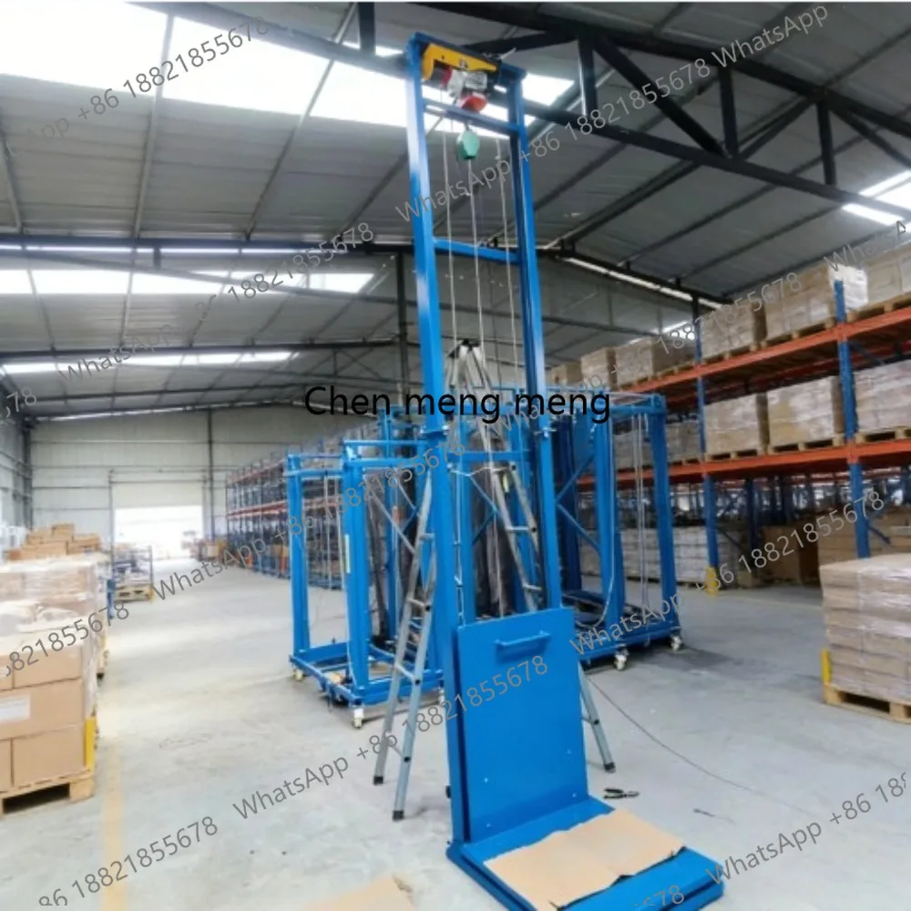 Simple Warehouse Small Electric Lifting Platform for Home Use Cargo Elevator for Factory Loading and Unloading