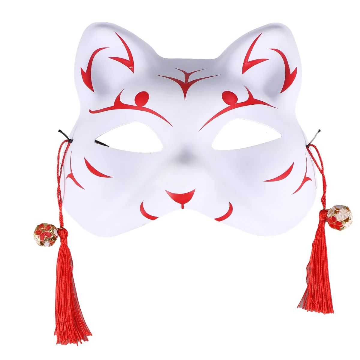 Máscara de gato Hefeng, fiesta de Cosplay atractiva, maquillaje, rendimiento, suministros de accesorios de colores aleatorios
