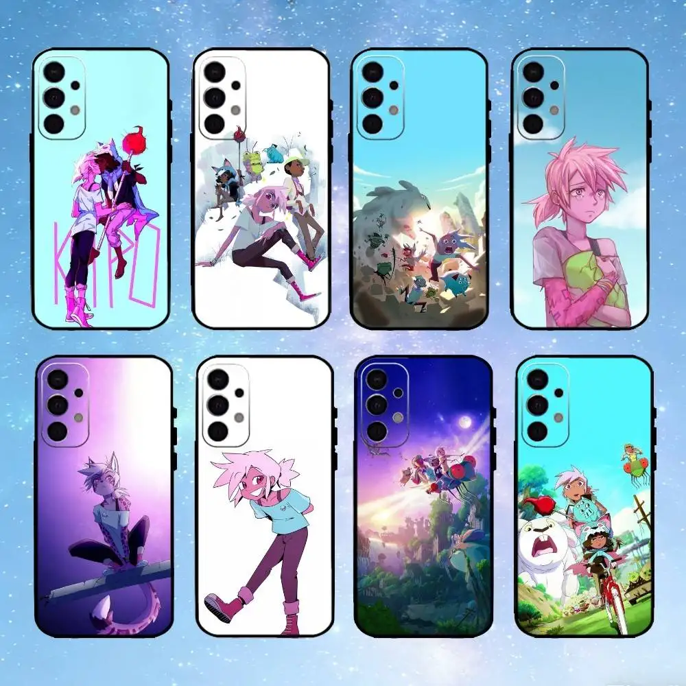 

Anime K-Kipo And The Age Of W-Wonderbeast Phone Case For Samsung S25,S24,S23,S22,S21,S20,Plus,Fe,Lite,Others Black Cover