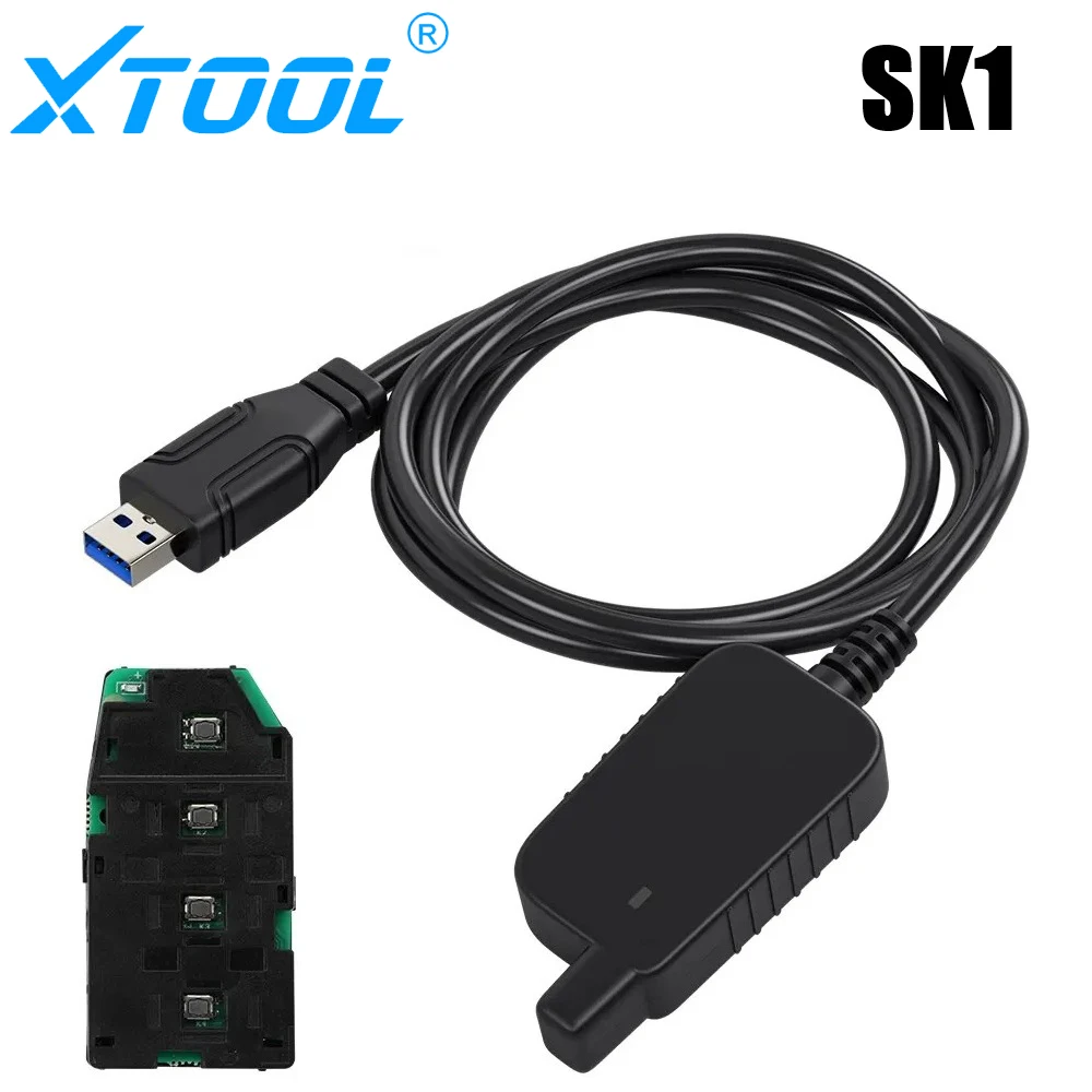 XTOOL AnyToyo SK1 pour Toyota et Lexus 8A/4A : programmation de clés intelligentes, remplacement de toutes les clés perdues, ajout de clés avec le programmateur de clés X100 PAD3 KC501.