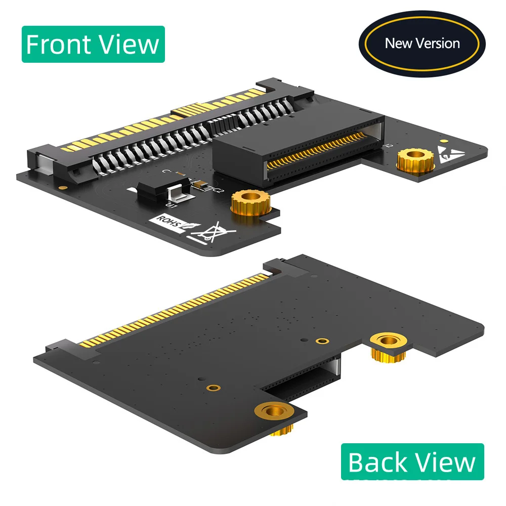 

NVMe Ruler 1U EDSFF P4511 E1.S Gen-Z PCI-E to SFF-8639 U.2 SSD Adapter Interface Connector SSD Riser Card Adapter For PC Desktop
