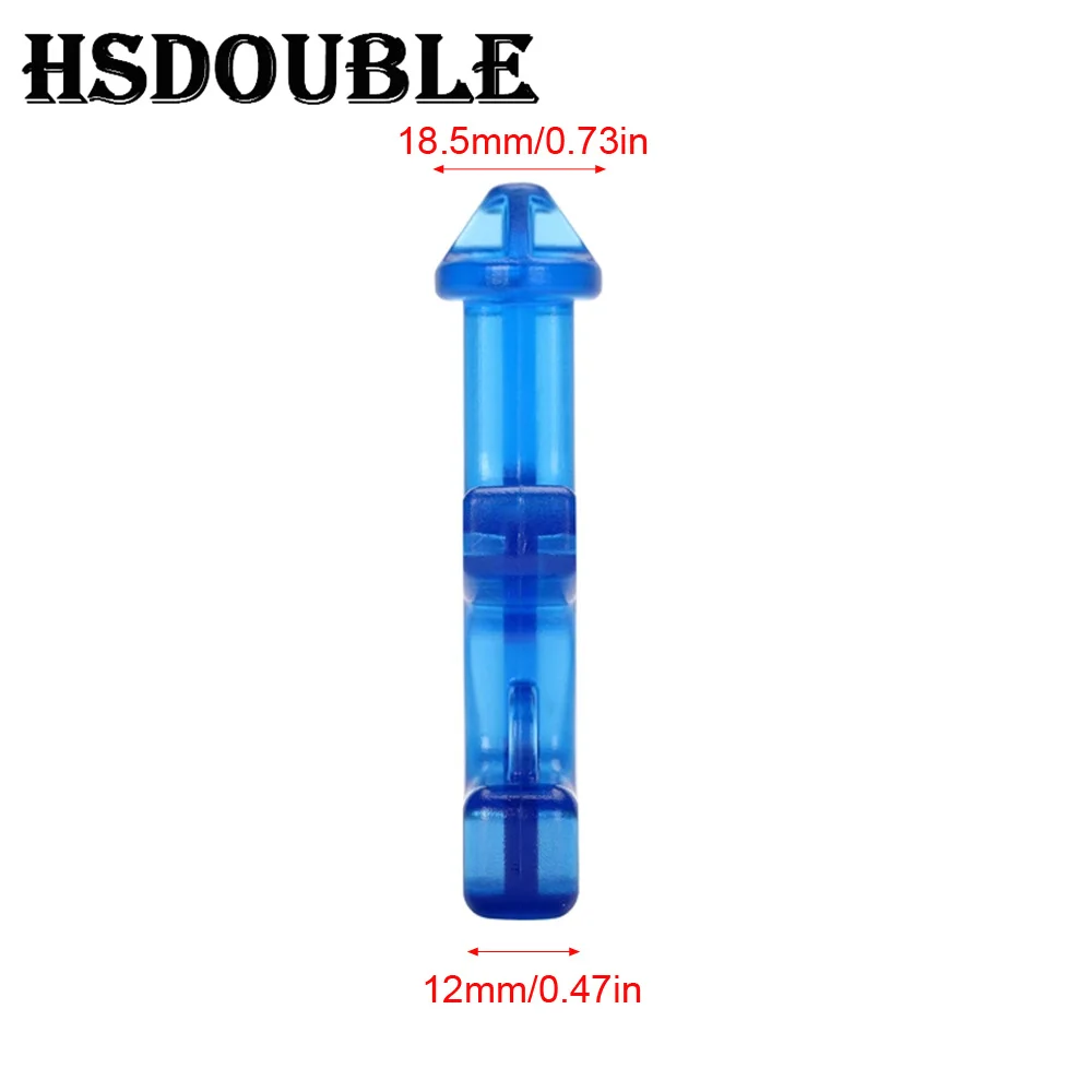 1Pcs New Fashion Nylon Plastic Steel Drill/Mini Self Defense Stinger Drill/Protect Tool Key Chain Black
