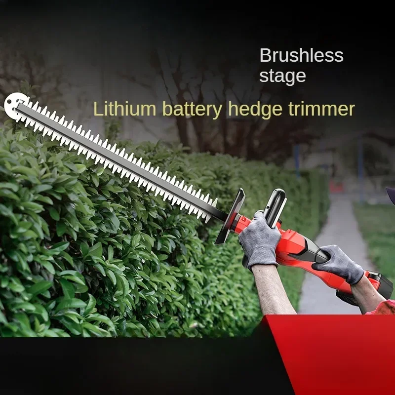 DLX Electric Hedge Trimmer - Rechargeable Tea Tree Pruner for Tea and Garden Greening