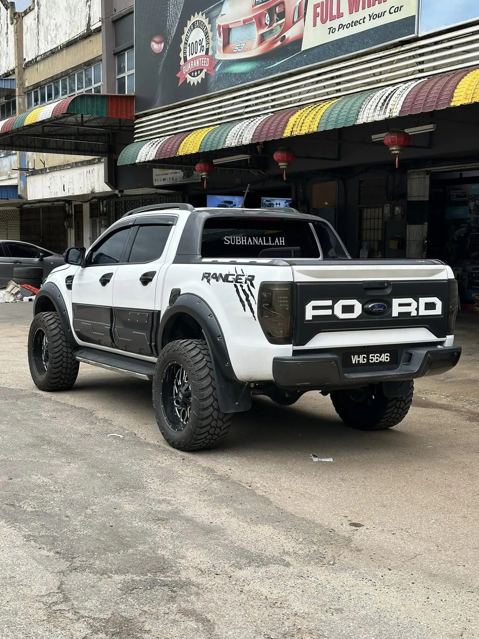 Side Door Body Cladding Trim Matte Black For Ford Ranger T6 T7 T8 Wildtrak 2012-2022 XLT XL Limited Sport ABS Door Molding