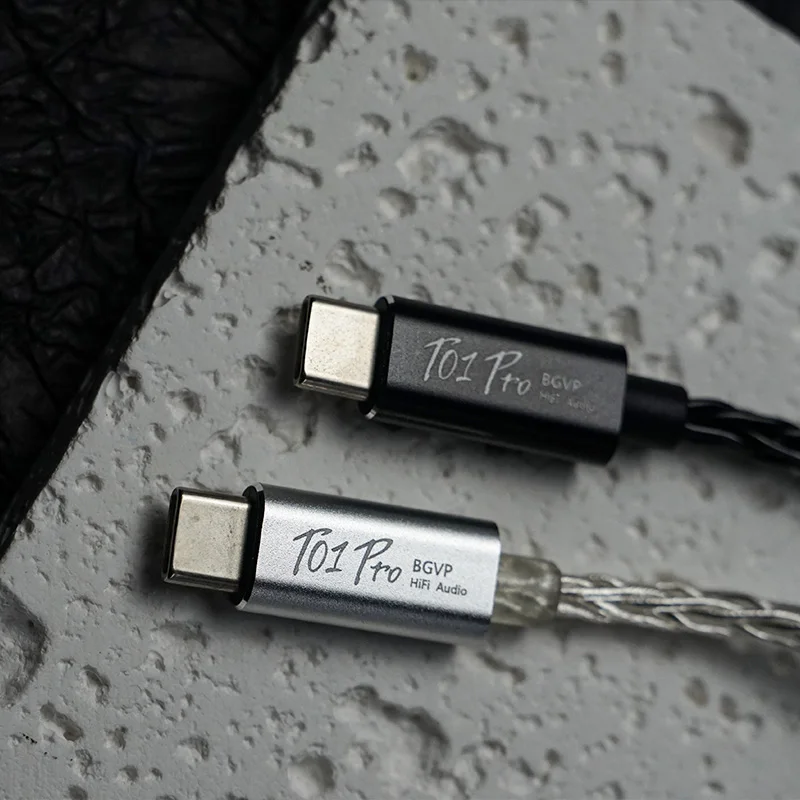 BGVP T01 PRO USB DAC AMP Hi-Res аудио декодирование Hi-Fi усилитель для наушников Type-C к кабелю 3,5 мм 32-битный цифровой декодер скрывает