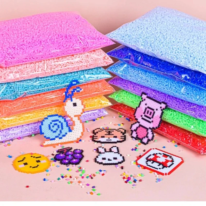 

24 вида цветов, 5 мм, железные бусины Perler, бусины Hama, детское образование, игрушки «сделай сам», 100% гарантия качества, новые игрушки «сделай сам», бусины с предохранителем